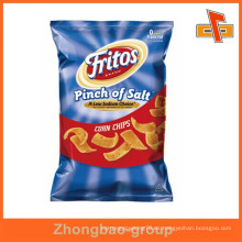 Zhongbao Personalizado bolsa de plástico impresa, bolsa de plástico, embalaje de alimentos bolsa de plástico